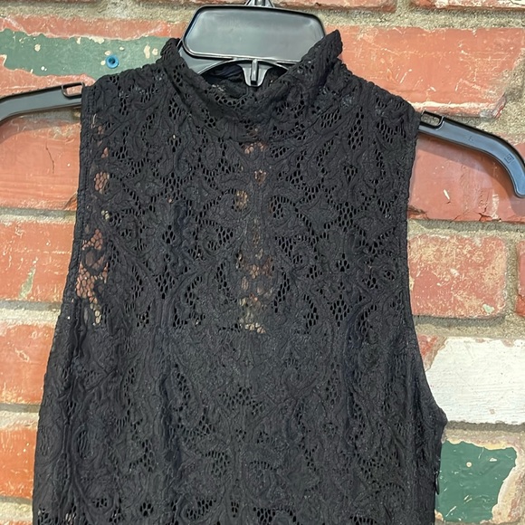 Show Me Your Mumu black lace mini dress size small New - Picture 2 of 5